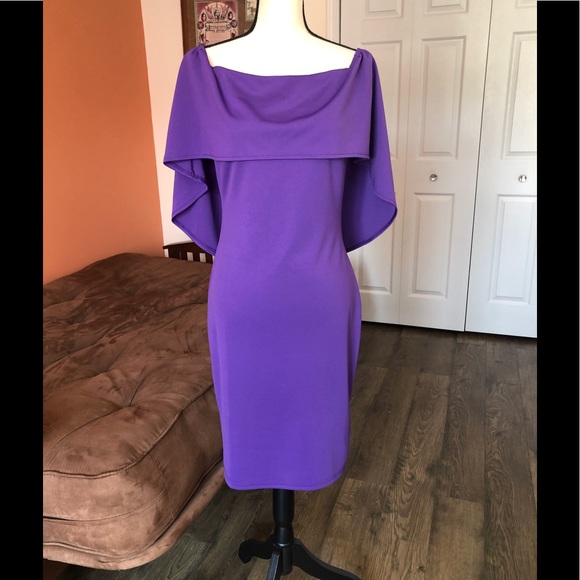 Grace Karin Dresses & Skirts - GRACE KARIN purple sheath style dress
